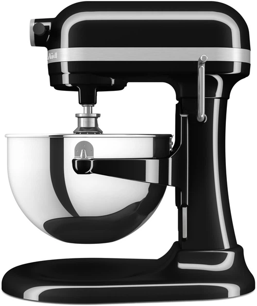 Кухонна машина KitchenAid Heavy Duty 5.2 л 5KSM55SXXEOB з відкидним блоком Black (5413184802028) - зображення 6