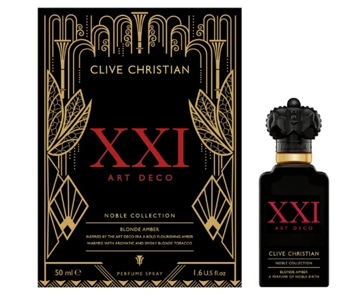 Woda perfumowna unisex Clive Christian XXI Art Deco Blonde Amber 50 ml (652638010670) - obraz 2