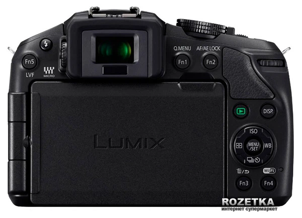 Фотоаппарат Panasonic Lumix DMC-G6 14-140mm Kit Black (DMC-G6HEE-K
