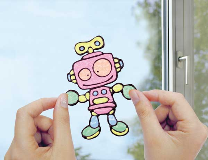 Набір для творчості Brainstorm Toys Сяючі віконні декорації (5060122734905) - зображення 6