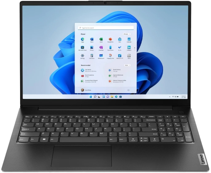 Ноутбук Lenovo V15 G4 IAH (83FS0029GE) Business Black - зображення 1