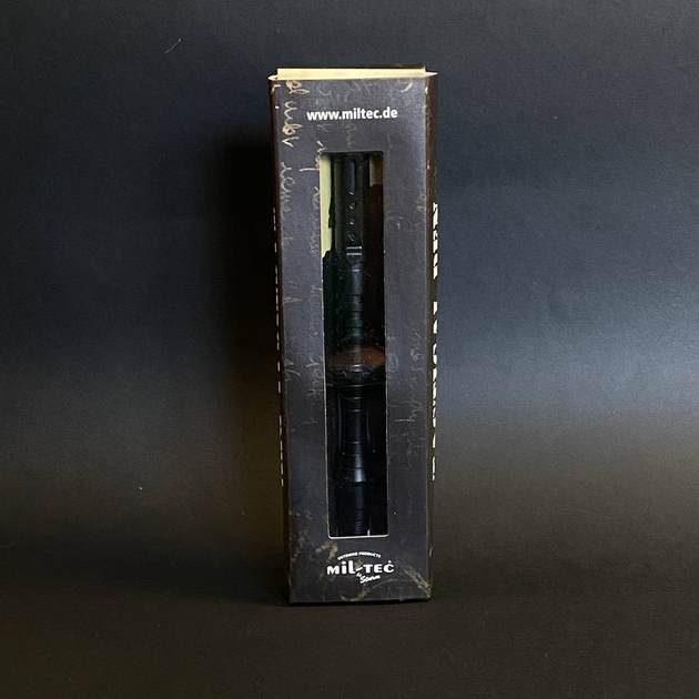 Тактична ручка Mil-Tec зі склобоєм Tactical Pen Black (15990002) - зображення 1