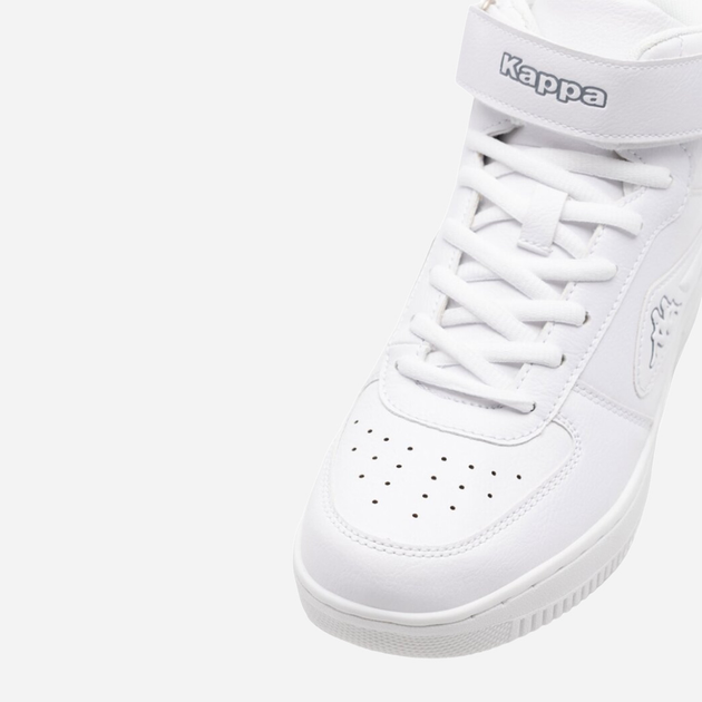 Sneakersy męskie wysokie Kappa Bash Mid 242610-1014 36 Białe (4056142378855) - obraz 5