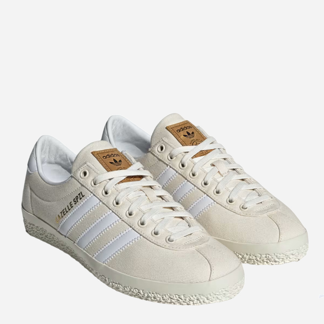 Sneakersy męskie do kostki adidas Gazelle Low SPZL IG8940 45.5 Beżowe (4066766365971) - obraz 2