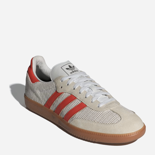 Tenisówki męskie do kostki adidas Samba OG IG1380 44.5 Kremowe (4066764455087) - obraz 2