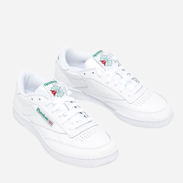 Sneakersy męskie do kostki Reebok Club C 85 100000155 44 Białe (4056561016604) - obraz 2