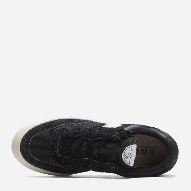 Sneakersy męskie do kostki S.W.C Pearl S-Strike Raw Suede Mix YA09017 42 Czarne (5056454545883) - obraz 4