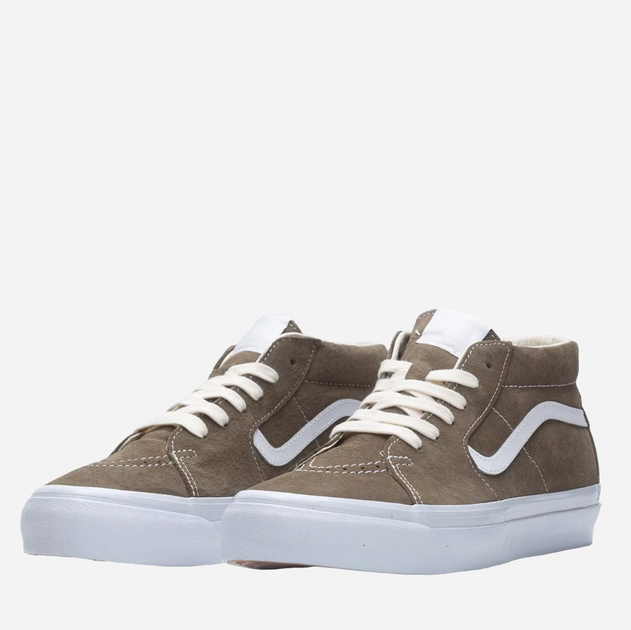 Tenisówki męskie do kostki Vans Sk8-Mid Reissue 83 VN000CQQCHZ 43 Brązowe (197063335658) - obraz 2