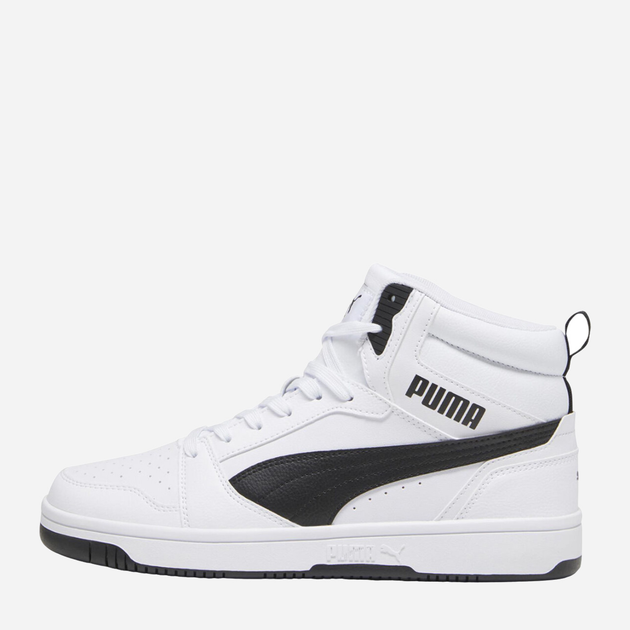 Чоловічі кеди високі Puma Rebound V6 39232602 43 Білі (4065454922885) - зображення 1