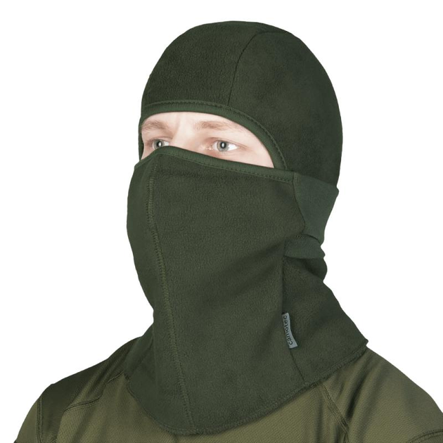 Теплая CamoTec балаклава Pro Nord Fleece Olive олива - изображение 2