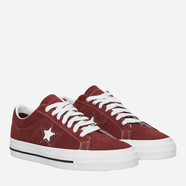 Чоловічі кеди низькі Converse One Star Pro A07893C 43 Бордові (194434869248) - зображення 2