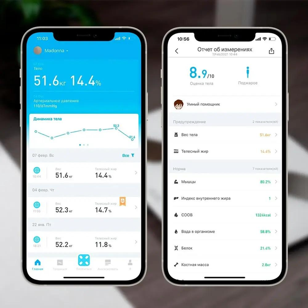 Умные весы Picooc S1 pro V2 - изображение 6