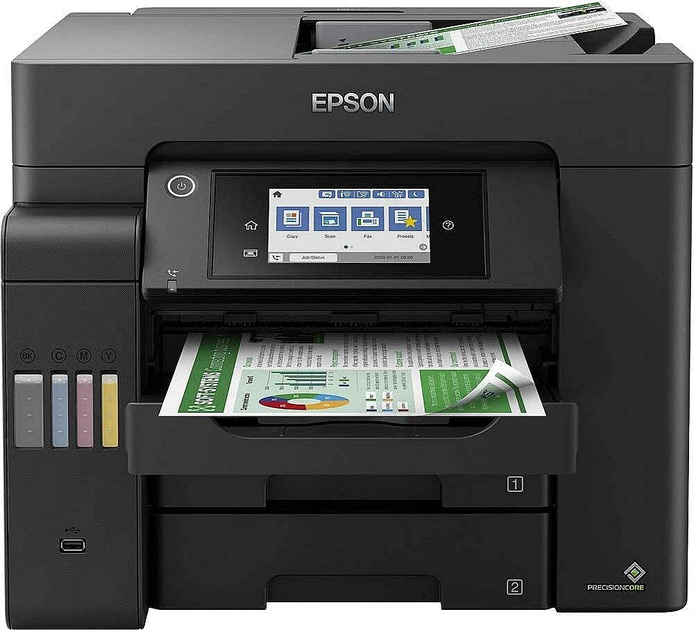 Urządzenie wielofunkcyjne Epson EcoTank ET-5800 (C11CJ30401) - obraz 2