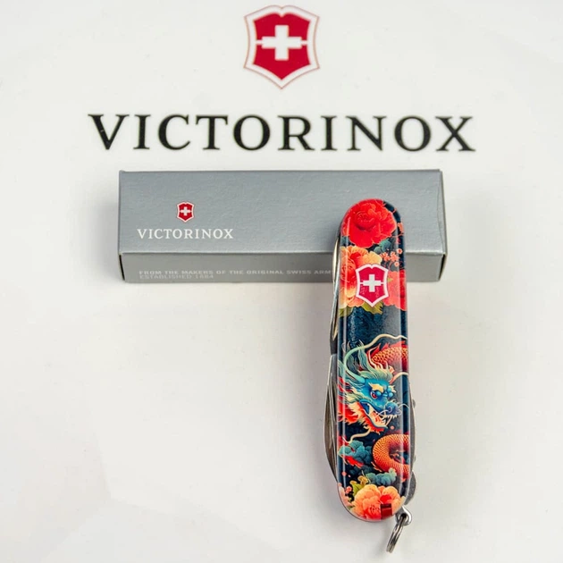 Нож Victorinox Huntsman Zodiac Дракон Red/Blue (1049-Vx13713_Z3200p) - изображение 9
