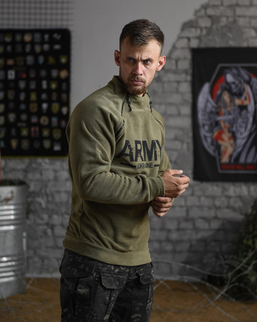 Тактическая демисезонная флисовка Army 2XL койот (60456) - изображение 2