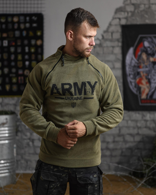 Тактическая демисезонная флисовка Army L койот (60456) - изображение 1