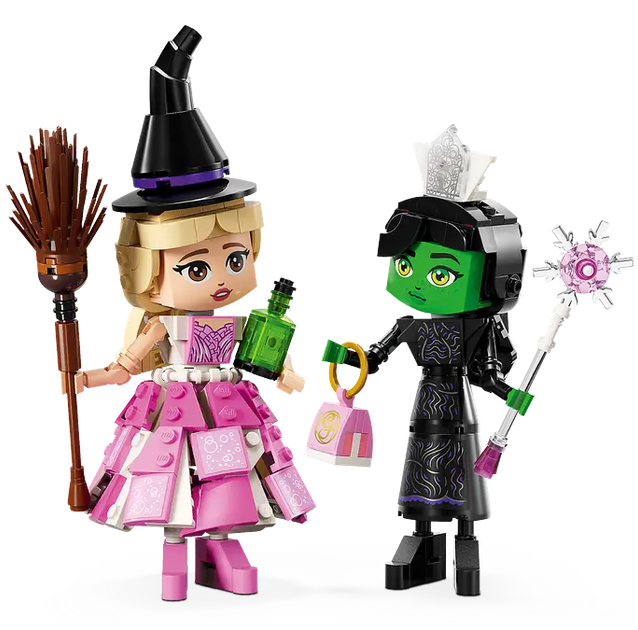 Конструктор LEGO Wicked Bright 2024 Фігурки Ельфаба та Глінда 558 елементів (75682) - Фото 6 Конструктор LEGO Wicked Bright 2024 Фігурки Ельфаба та Глінда 558 елементів (75682) - зображення 6