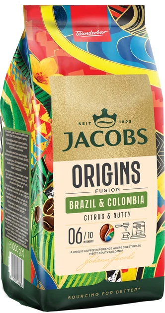 Купить Кофе в зернах Jacobs South America Blend 1 кг