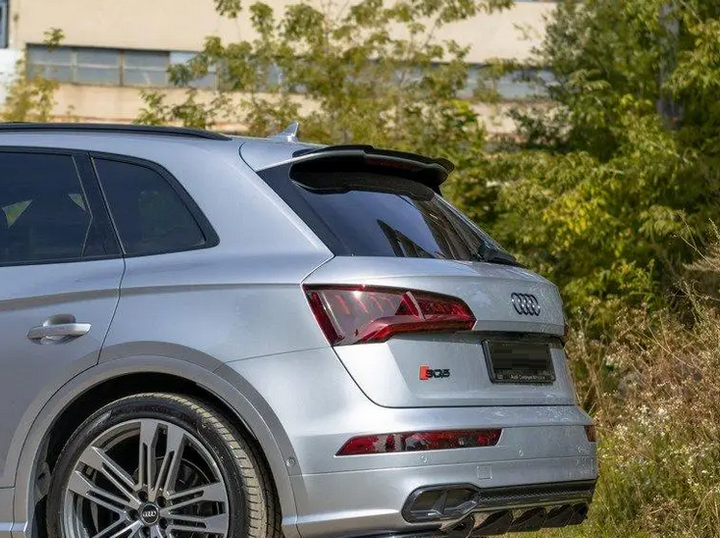 Cпойлер багажника Audi SQ5/Q5 S-line чорний глянсовий ABS-пластик (2017-...) - зображення 4