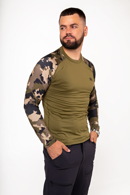 Тактична термофутболка ThermoX FURIOUS ARMY LS XXL (36160) - изображение 2