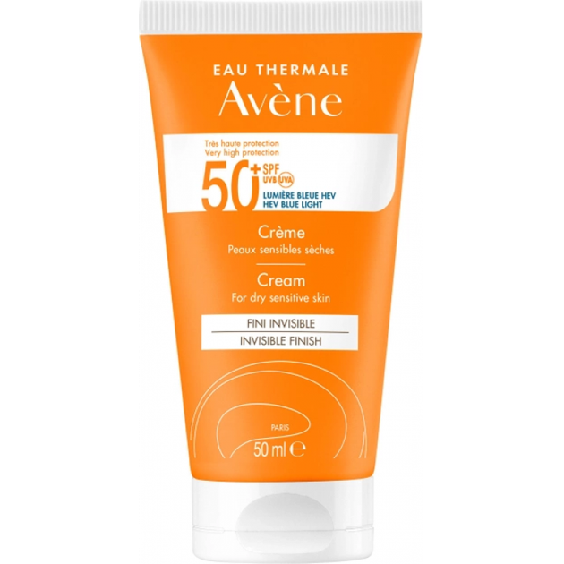 Крем солнцезащитный SPF 50 для сухой и чувствительной кожи Avene Crème very high protection 50 мл - Фото 1 Крем солнцезащитный SPF 50 для сухой и чувствительной кожи Avene Crème very high protection 50 мл - изображение 1