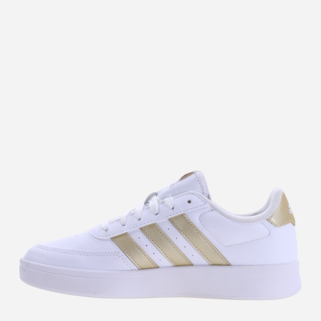 Tenisówki damskie z eko skóry adidas Breaknet 2.0 ID7116 36 Biały/Złoty (4066755779826) - obraz 2