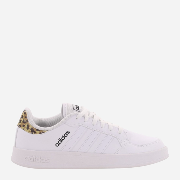 Tenisówki damskie z eko skóry adidas Breaknet GX7213 36.5 Biały/Brązowy (4065426204339) - obraz 1