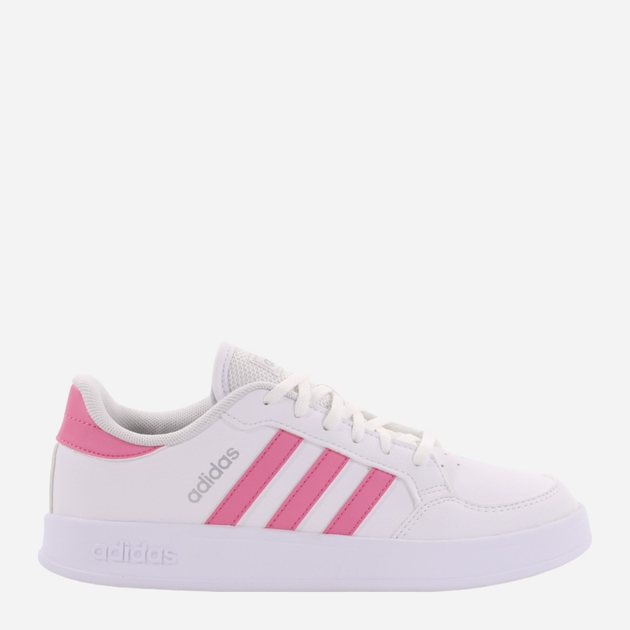 Tenisówki damskie z eko skóry adidas Breaknet GZ8082 36 Biały/Różowy (4064047817393) - obraz 1