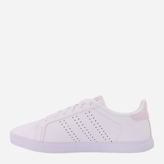 Tenisówki damskie skórzane adidas Courtpoint Base GY1116 38.5 Biały/Różowy (4065419591620) - obraz 2