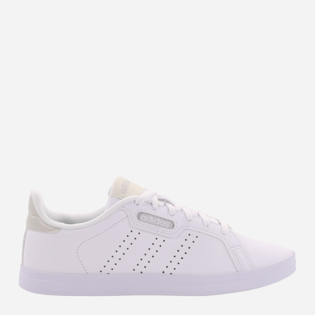 Tenisówki damskie skórzane adidas Courtpoint Base GZ5337 38.5 Biały/Szary (4064049214923) - obraz 1