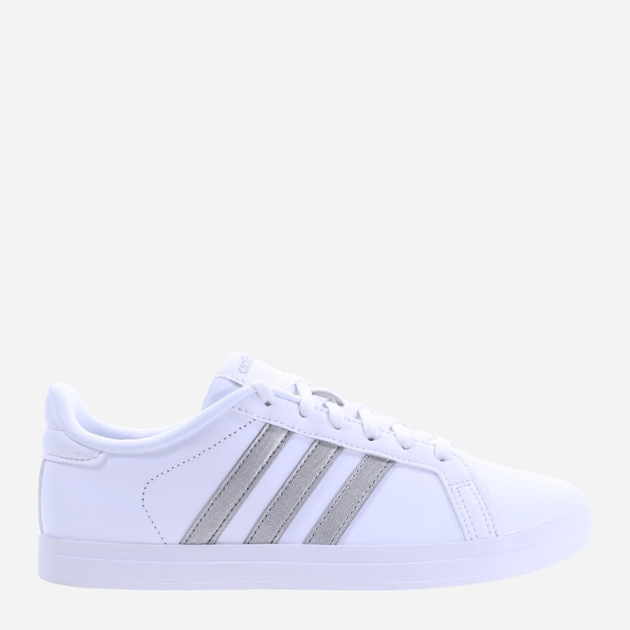 Tenisówki damskie do kostki adidas Courtpoint FW7376 39.5 Biały/Srebrny (4062059346733) - obraz 1