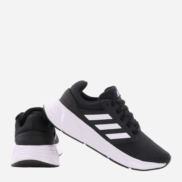 Жіночі кросівки для бігу adidas Galaxy 6 W GW3847 39.5 Чорні (4065426754384) - зображення 3