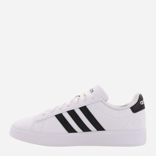 Tenisówki damskie z eko skóry adidas Grand Court 2.0 GW9214 40.5 Biały/Czarny (4065427718026) - obraz 2