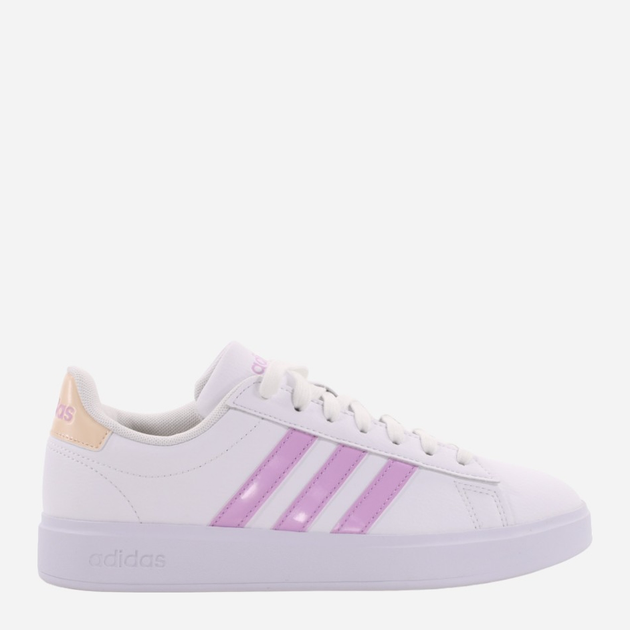 Tenisówki damskie z eko skóry adidas Grand Court 2.0 GW9221 36 Biały/Jasnoróżowy (4065426180749) - obraz 1