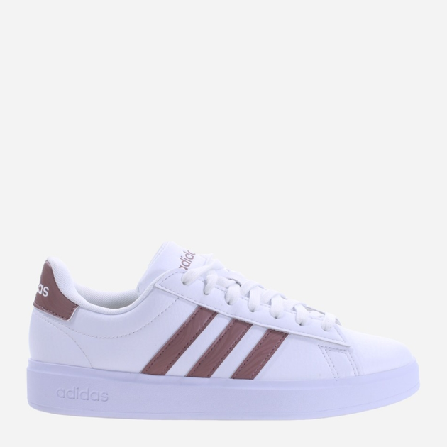 Жіночі кеди низькі adidas Grand Court 2.0 HP9405 36.5 Білий/Коричневий (4066746606766) - зображення 1