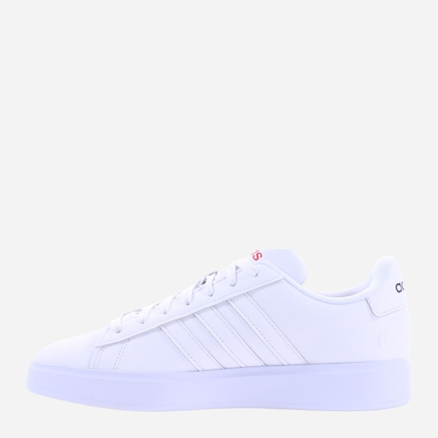 Tenisówki damskie z eko skóry adidas Grand Court 2.0 HP9416 36 Biały/Czerwony (4066748242467) - obraz 2