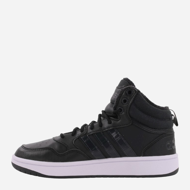 Жіночі снікери adidas Hoops 3.0 Mid WTR GW6434 38.5 Чорні (4065427829401) - зображення 2