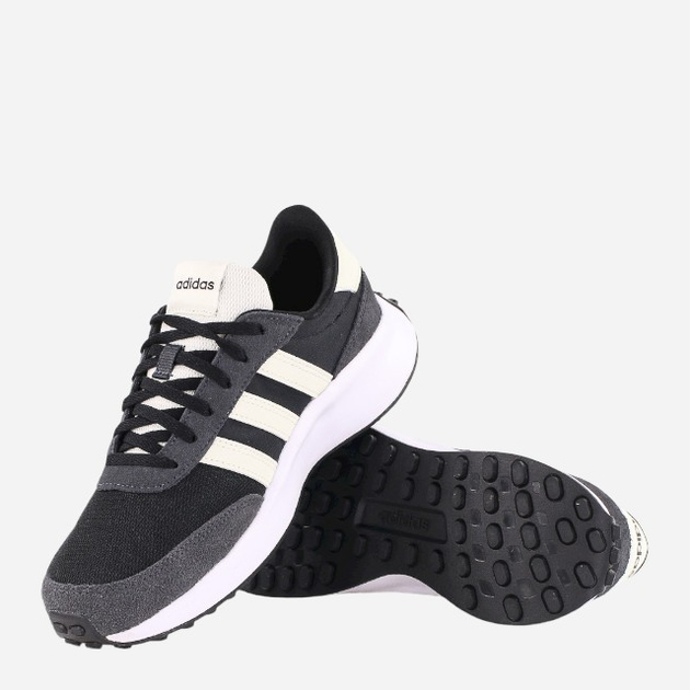 Жіночі кросівки для бігу adidas Run 70s GW5609 41.5 Чорні (4065418023580) - зображення 4