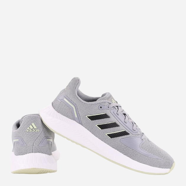 Жіночі кросівки для бігу adidas RunFalcon 2.0 W GV9574 40.5 Сірі (4065426858877) - зображення 3