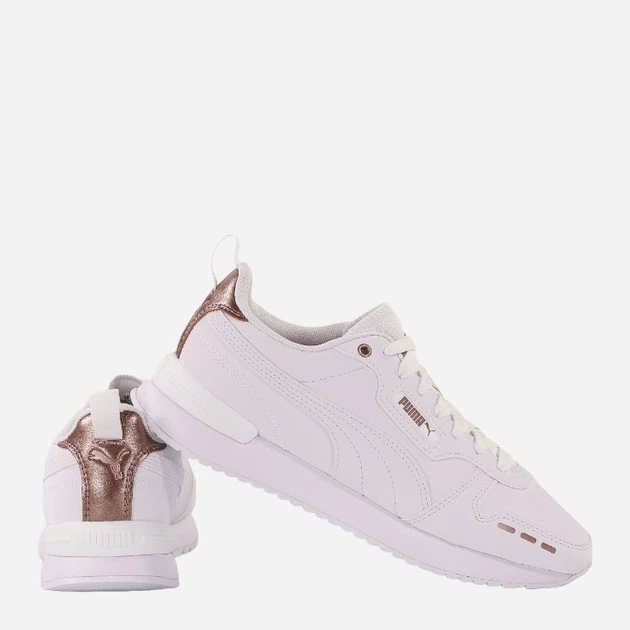 Buty sportowe damskie Puma R78 383833-03 38.5 Białe (4064536099255) - obraz 3