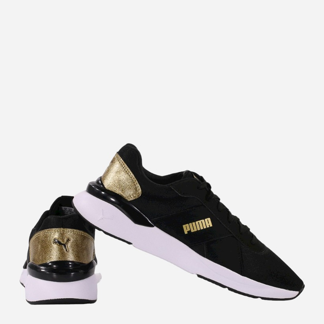 Buty sportowe damskie Puma Rose Raw Metallics 383849-02 36 Czarne (4064536082493) - obraz 3