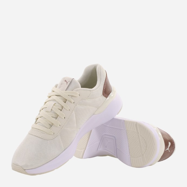 Buty sportowe damskie Puma Rose Raw Metallics 383849-03 37 Żółte (4064536093154) - obraz 4