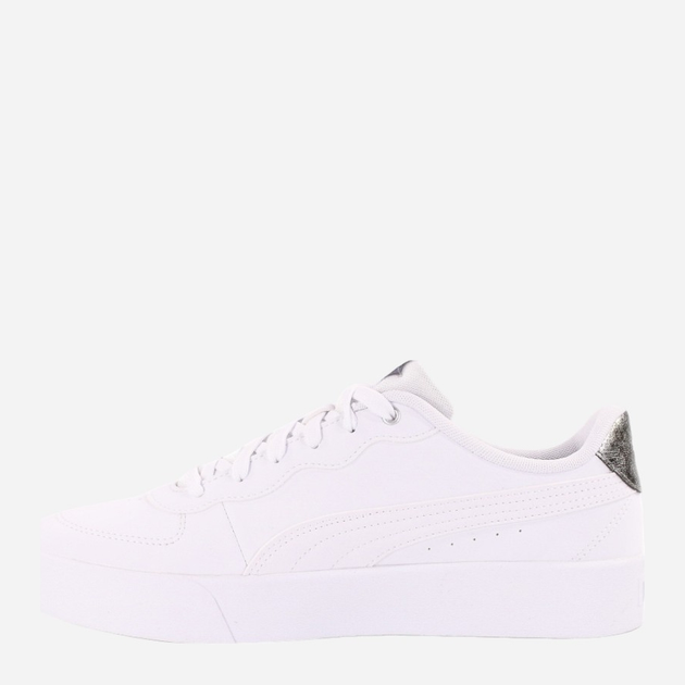 Жіночі кеди низькі Puma Skye Clean Raw 383914-01 37.5 Білі (4064536254807) - зображення 2