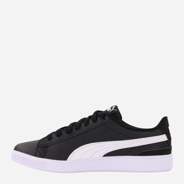 Tenisówki damskie skórzane Puma Vikky v3 Lthr 383115-03 37.5 Czarny/Mleczny (4064536394114) - obraz 2