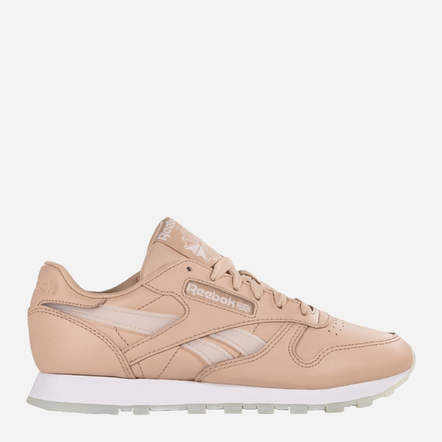 Buty sportowe damskie do kostki Reebok Cl Lthr DV6447 36 Beżowe (4061624427167) - obraz 1