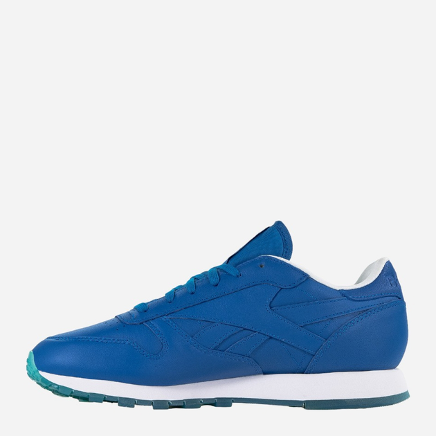 Buty sportowe damskie do kostki Reebok Cl Lthr Face BD1326 37.5 Niebieskie (4056563844694) - obraz 2