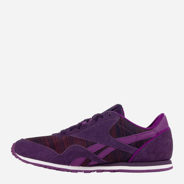 Buty sportowe damskie do kostki Reebok Cl Nylon Slim Geo G M49254 37 Fioletowe (4055339831296) - obraz 2