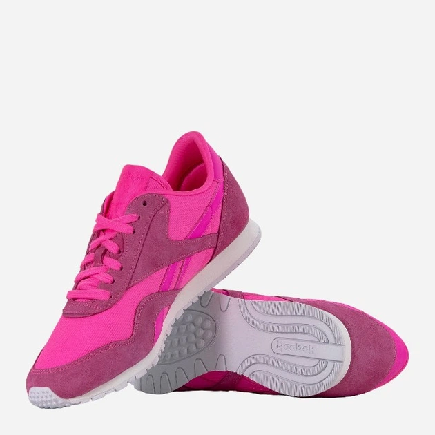 Buty sportowe damskie Reebok Cl Nylon Slim Metal AR2718 39 Różowe (4057282236845) - obraz 4