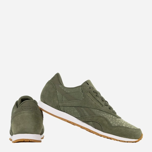 Жіночі кросівки Reebok Cl Nylon Slim Txt L BS9446 35.5 Оливкові (4058028301650) - зображення 3