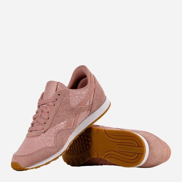 Buty sportowe damskie Reebok Cl Nylon Slim Txt L BS9447 37.5 Brzoskwiniowe (4058028370830) - obraz 4